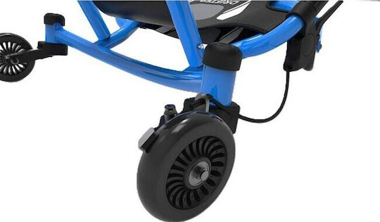 EzyRoller Kinderroller Drifter X 3-Rad mit Sitz für 4+ Jahre Blau