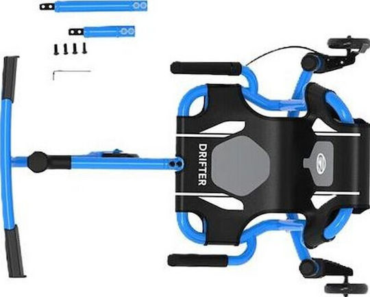 EzyRoller Kinderroller Drifter X 3-Rad mit Sitz für 4+ Jahre Blau