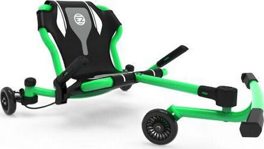 EzyRoller Kinderroller Drifter X 3-Rad mit Sitz für 4+ Jahre Grün