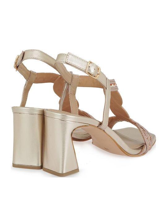 Leather Beige Sandals