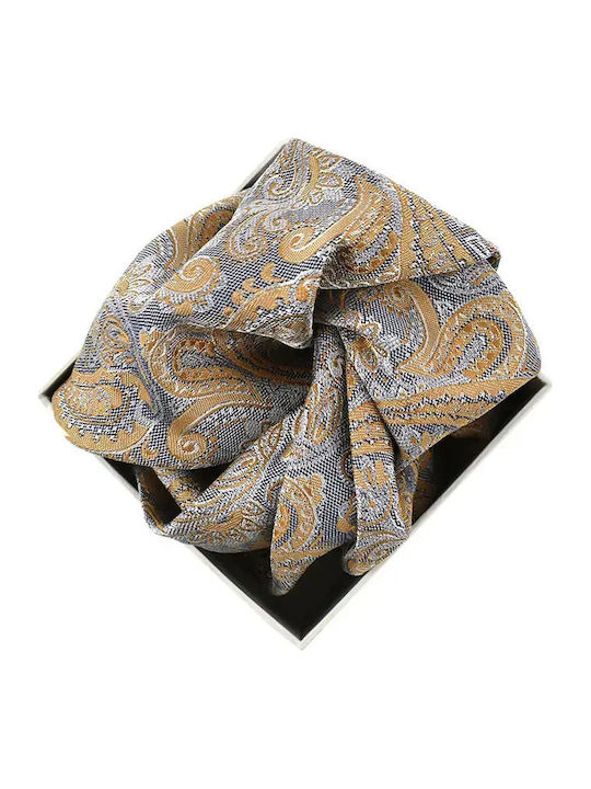 Men's Orange Handkerchief