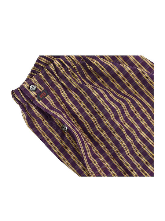 Men's Purple Boxer