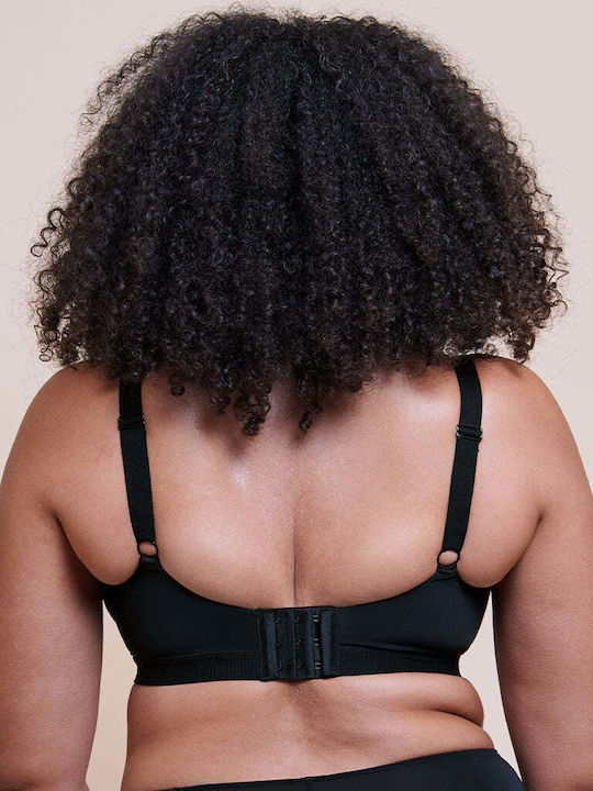 Sutien sport negru fără armături