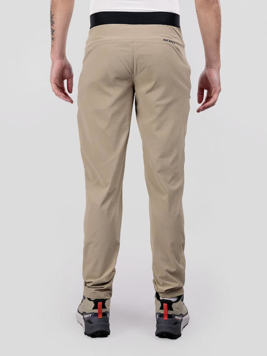 Scott Men's Long Hiking Trousers Beige
