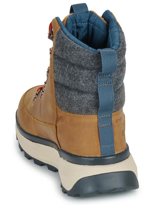 The North Face Δерматени Мъжки Планински Боти Водоустойчиви Кафяви