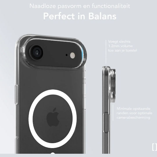 Nekit Back Cover Πλαστικό 1.2mm Διάφανο (iPhone Air)