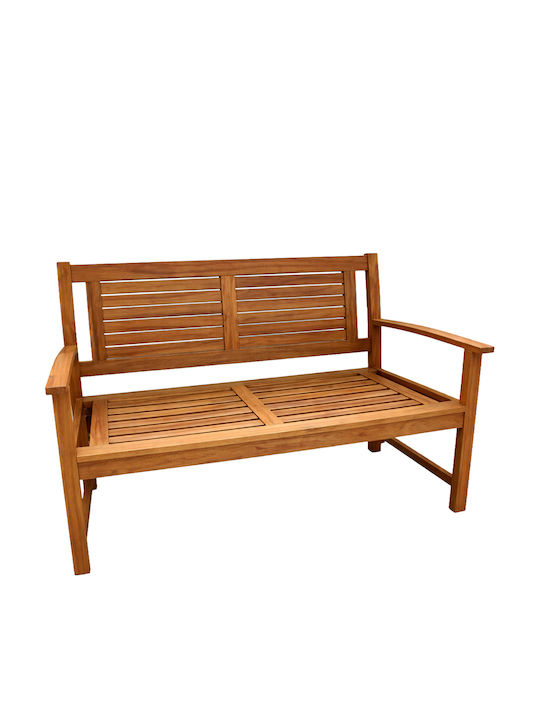 Danny Παγκάκι Εξωτερικού Χώρου Ξύλινο 122x64.5x92.5cm