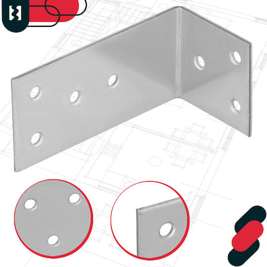 Kotarbau Connector for Pergola Made of Steel 8x4cm
