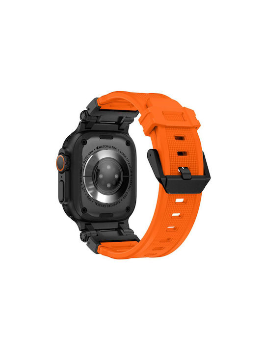 Techsuit Silicone Strap Black (Apple Watch 44/45/46/49mm) Techsuit Silicone Strap Black (Apple Watch 44/45/46/49mm)