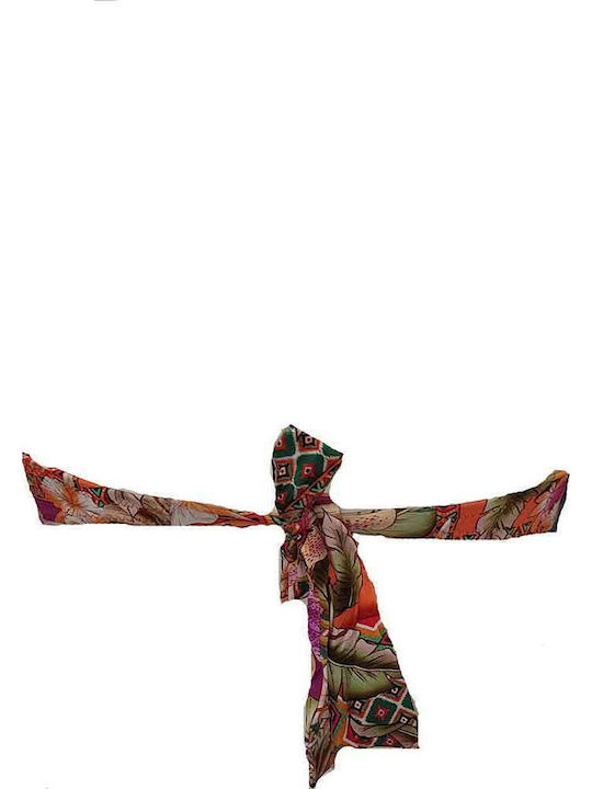 Bikini Bra C Cup Floral Orange And Purple
