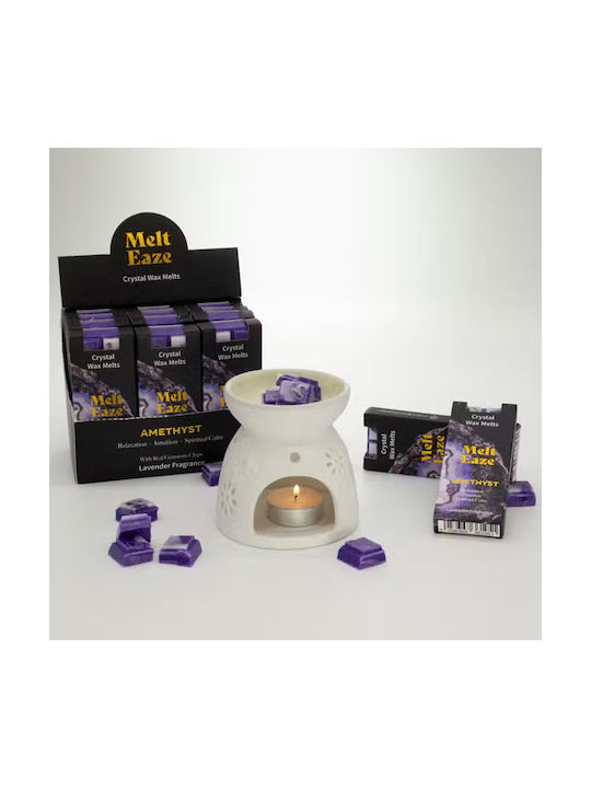 Lavender Amethyst Crystal Wax Melts 50gr Ancient Wisdom