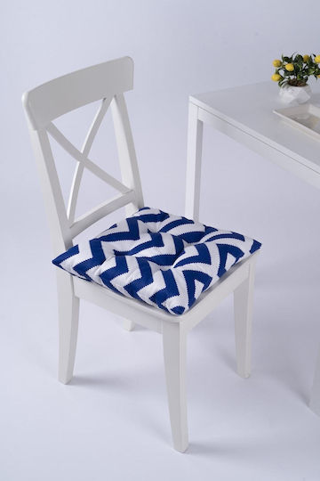 SteweHome Garden Chair Cushions Grey And Cream 40x40cm