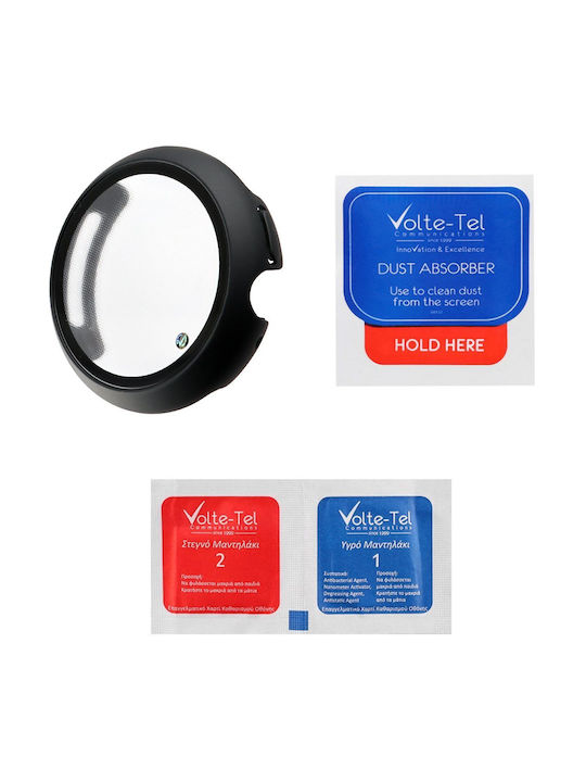 Volte-Tel Пластмасов калъф в черен цвят за Google Pixel Watch 4