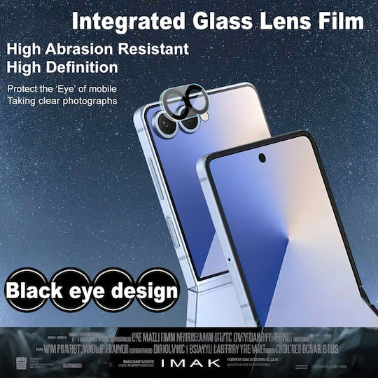 Imak Mobile Camera Protector Tempered Glass Black for Samsung Galaxy Z Flip8 5g