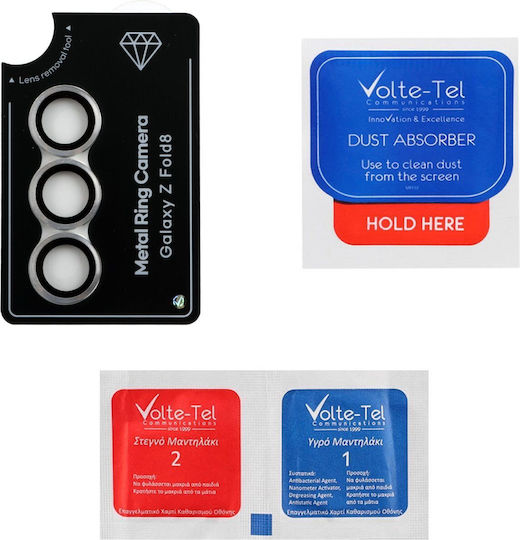Volte-Tel Camera Protection Tempered Glass Silver for Samsung Z Fold 8 5g