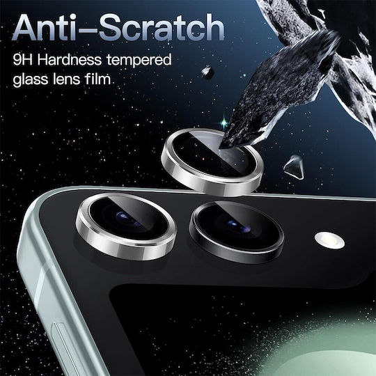 Enkay Camera Protection Tempered Glass Silver for Samsung Galaxy Z Flip8 5g