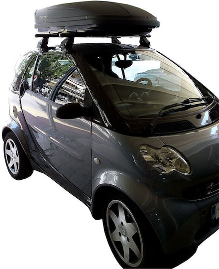 Menabo Kit Bars Legs Roof Rack Menabo Marathon 400lt Smart Fortwo 1999 2014 3 Pieces Mb.smart.07