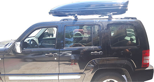 Menabo Kit Autodachträger mit Dachträgerfüßen Jeep Cherokee 2008-2014 3 Stück