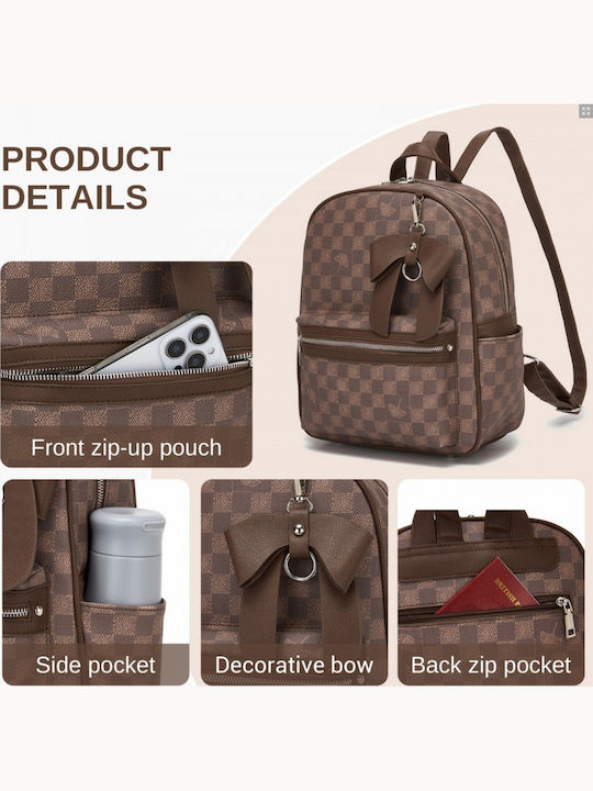 Women's Brown Backpack