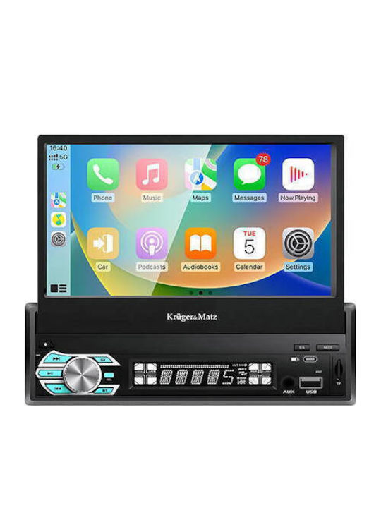 Car Radio Kruger&matz Km2018 7" Retractable Screen Carplay Androidauto