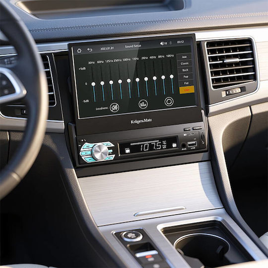 Radio auto Kruger&matz Km2018 7" Ecran Retractabil Carplay Androidauto