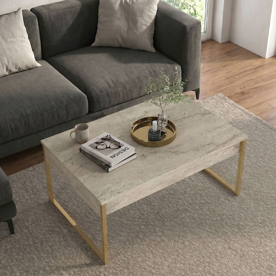 Central Coffee Table Orontes Travertine