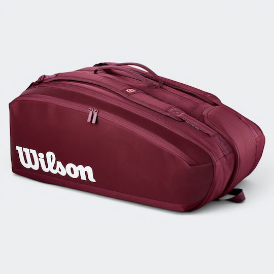Wilson Super Tour Shoulder / Hand Tennis Bag 15 Rackets Red