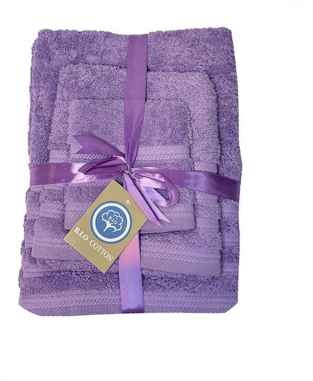 Xionoula Home Badehandtuch 80x150cm Lila Gewicht 600gr/m²