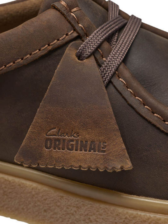 Leather Men's Moccasins in Brown Colour Relaxed Fit