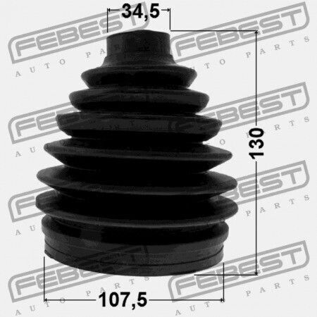 External Joint Protector Mitsubishi Pajero Monterolong V90 2006.08 G Xp 3715a098
