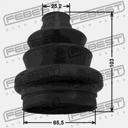Εσωτερικό Προστατευτικό Άρθρωσης Opel Astra H 2004-2010 1603301
