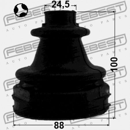 Εσωτερικό Προστατευτικό Αρθρώσεων Ford Focus Cak 1998-2005 Eu 1447557