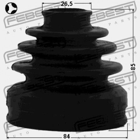 Toyota Avalon Gsx30 Innenraum Schutz für Gelenke 2005.01-2012.10 Hipa 04437-07040