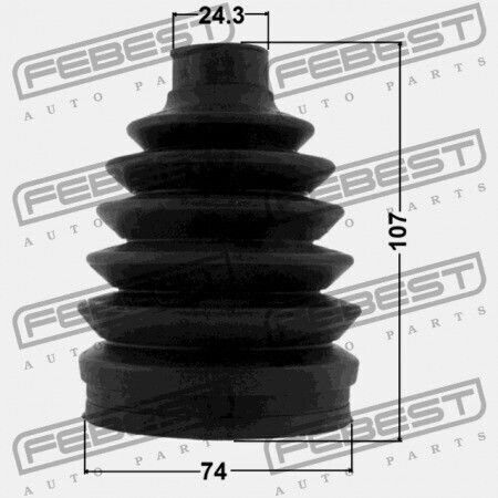 Febest Außenverbindungskappe für Chevrolet Aveo Sonic 2012
