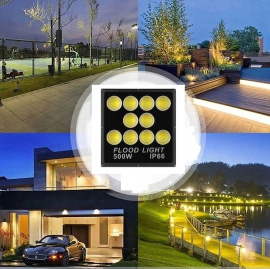 Lampă Led Exterior 500w 230v Ip65 Depozit