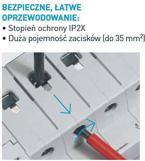 Διακόπτης Κυκλώματος Rx3 B20 3p Legrand
