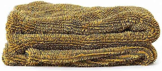 Work Stuff Microfiber Drying Cloth for Car Body 1100gsm Yellow 55x50cm
