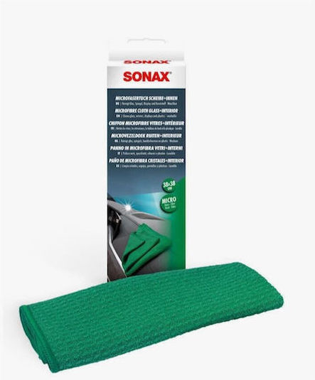 Sonax Sonax Mikrofaser-Reinigungstuch Für Auto Windows Grün 38x38cm