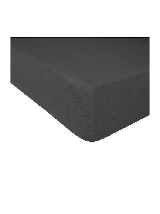 Darymex Bed Sheet Double With Rubber Hugger 160x200cm Anthracite