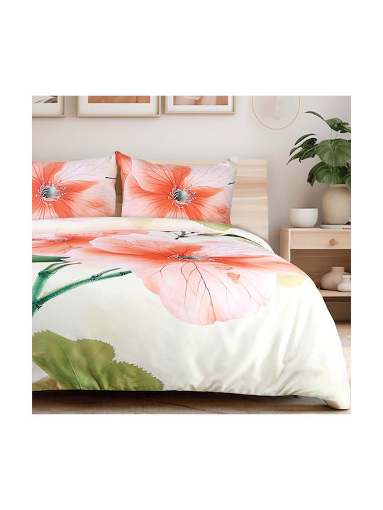 Darymex Decorative Pillow Case 100% Cotton Cream 40x40cm