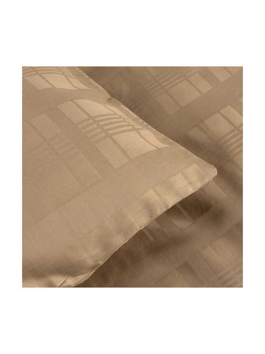 Darymex Decorative Pillow Case From 100% Cotton Light Beige 40x40cm