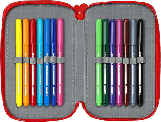 Safta Happy Smiles Mickey Mouse Filled Pencil Case