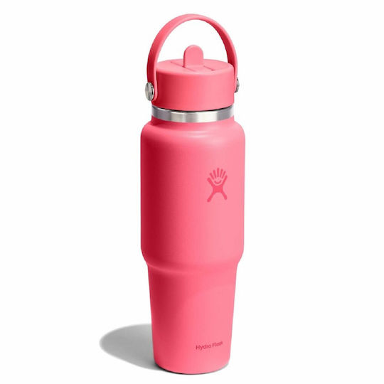 Hydro Flask Термос Бутилка 946ml 32 Oz с Сламка