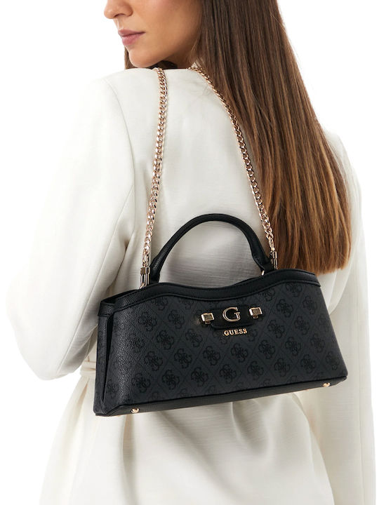 Damen Satchel Tasche Grau