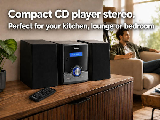 Denver Преносима аудиосистема с USB / Радио / Bluetooth / CD