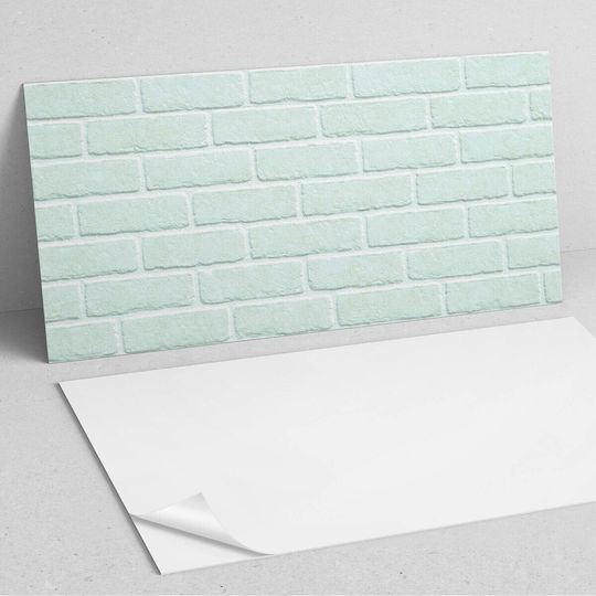 Vinyl Panel Sticker Living Room Wall Design Bricks 100x50 cm