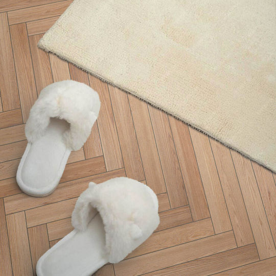 PVC Panel Sticker Pattern Ideal For Hallway Floor Design Herringbone 120x60 cm