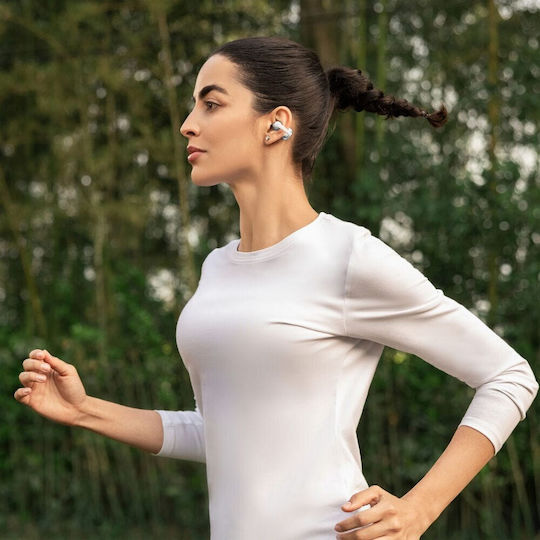 Shokz OpenDots 2 Безжични слушалки с Отворено Ухо Аудио с Устойчивост на Изпотяване и Калъф за Зареждане Сив