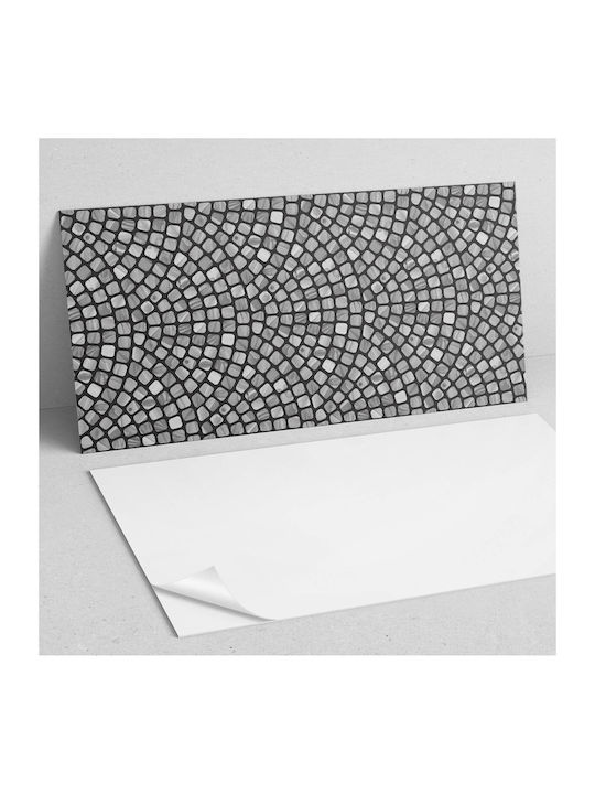 Wandsticker Boden Vinyldruck Marmor Design 120x60 cm