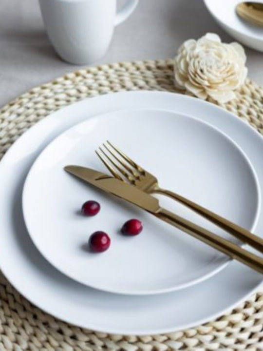 Lubiana White Porcelain Dinnerware Set 27pcs